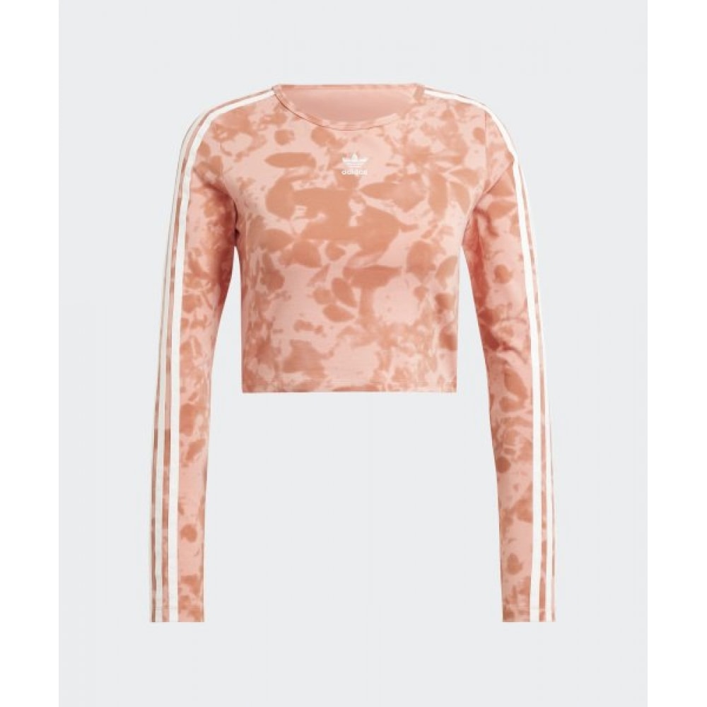 アディダス AOP 3S クロップトップ-ワンダークレイ/IY0779