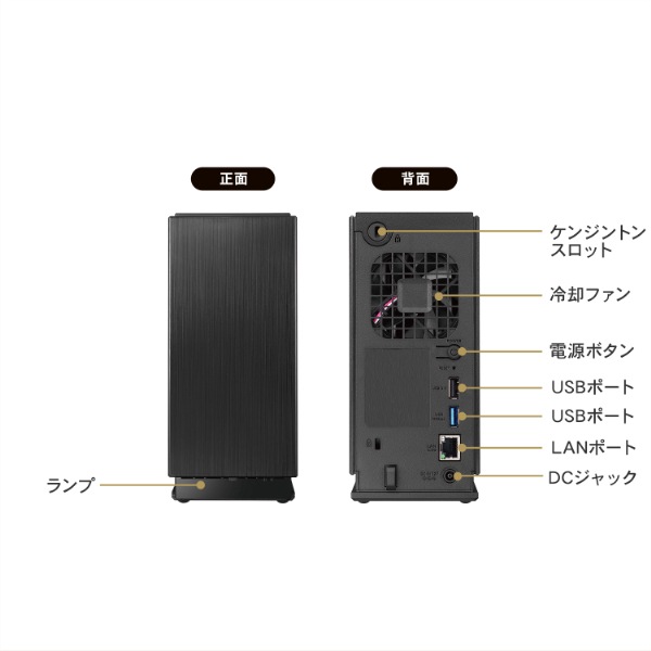 I/Oデータ 2.5GbE対応 2ドライブ ネットワークHDD 2TB HDL2LE02 I/Oデータ 2.5GbE対応 2ドライブ ネットワークHDD 2TB HDL2LE02