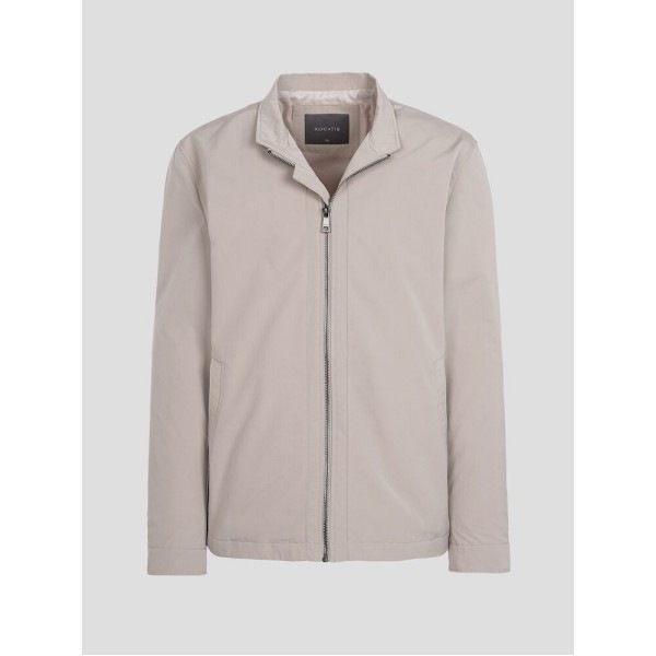 （ロガディス）コットンタッチベーシックショートジャンパー-ベージュ（RY4239P12A）