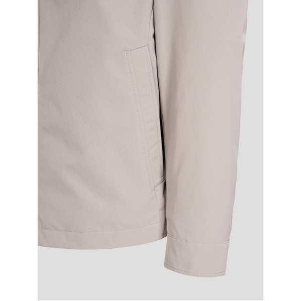 （ロガディス）コットンタッチベーシックショートジャンパー-ベージュ（RY4239P12A）