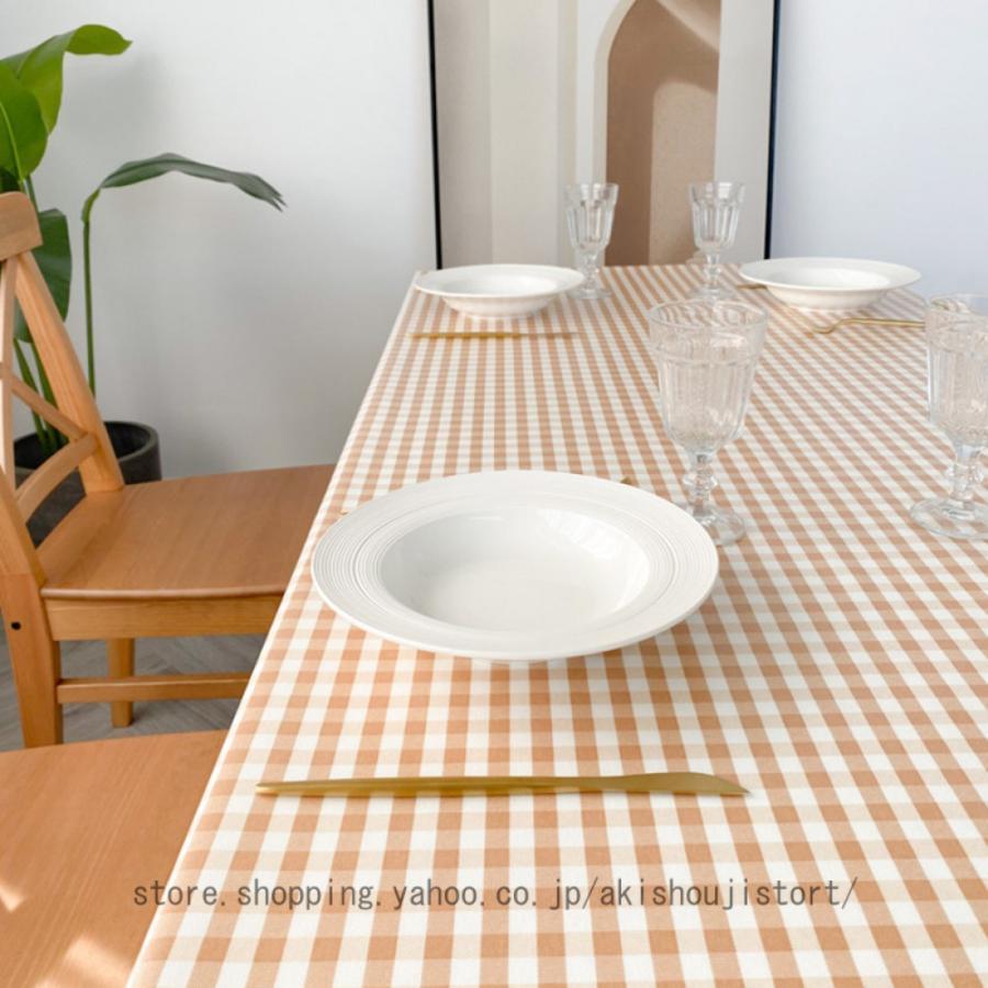 テーブルクロス布 キッチングッズ モノトーン 綿麻 テーブルカバー 無地 滑り止め シンプル 祝いプレゼント 清潔簡単 長方形 モダン キッチン おしゃれ 麻混風