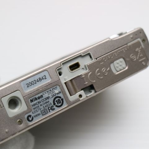 良品COOLPIX S520 ライトブロンズ Nikon デジカメ 212
