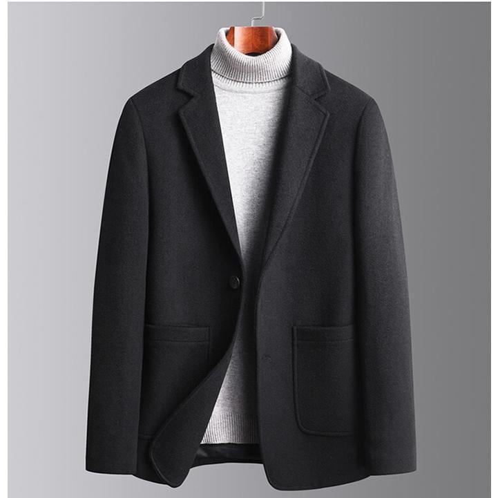 [最安値挑戦]!!テーラードジャケット メンズ 紳士服 裏起毛 ブレザー 秋冬 アウター シングル 大きいサイズ ビジネス ジャケット 厚手