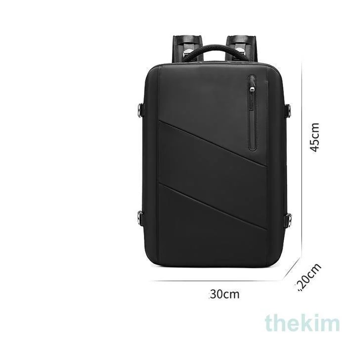 リュック ビジネスリュック メンズ リュックサック バックパック 機内持ち込み 大容量 防水 自立 USB充電ポート 撥水 16インチ