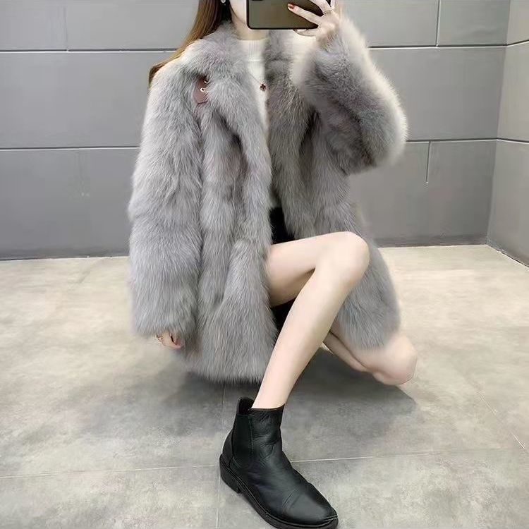 韓国ファッション 毛皮アウター フェイクファー コート レディース ジャケット セミロング ボアコート 韓国ファッション 毛皮アウター フェイクファー コート レディース ジャケット セミロング ボアコート