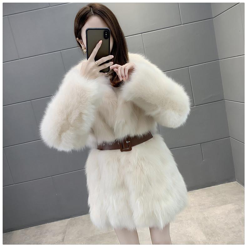 韓国ファッション 毛皮アウター フェイクファー コート レディース ジャケット セミロング ボアコート 韓国ファッション 毛皮アウター フェイクファー コート レディース ジャケット セミロング ボアコート