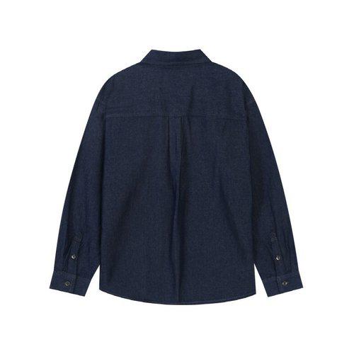 [] 男性) ツーポケット デニムシャツ (B255DS350P) [P003809149]_1