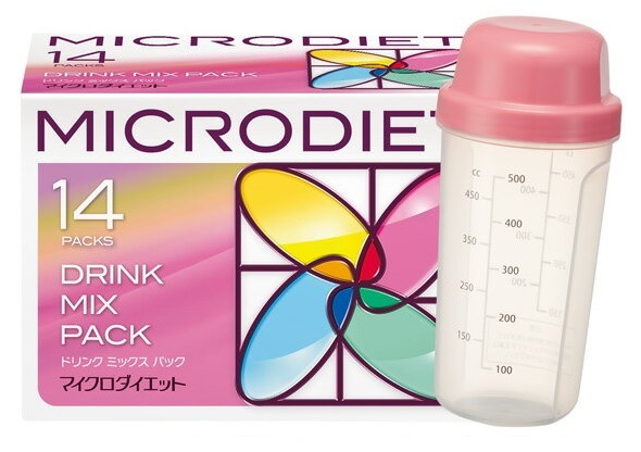 マイクロダイエットドリンクミックスパック14食 シエーカー付