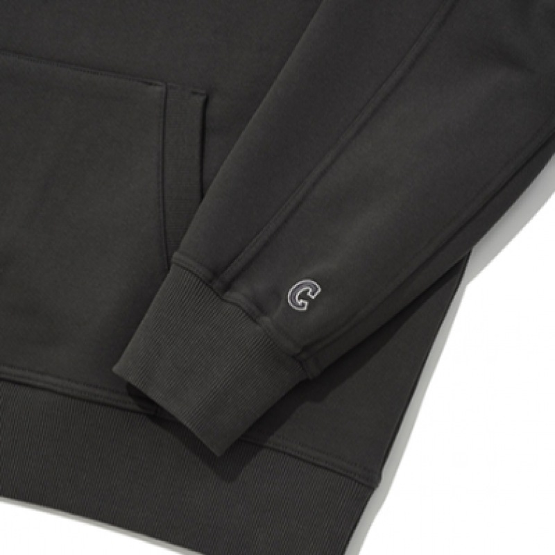 COVERNAT ヘビーウェイトオーバーフィットパーカーチャコール