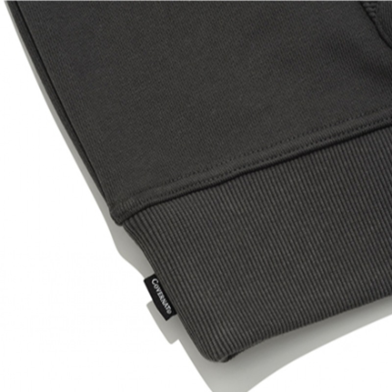 COVERNAT ヘビーウェイトオーバーフィットパーカーチャコール