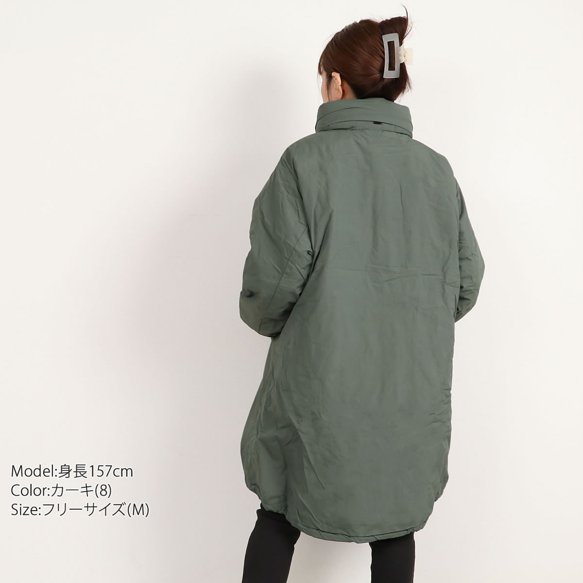 ジャケット アウター レディース ザンパ フェイクダウン モンスターパーカー中綿 ダウンジャケット コート ジャンパー ミリタリージャケット