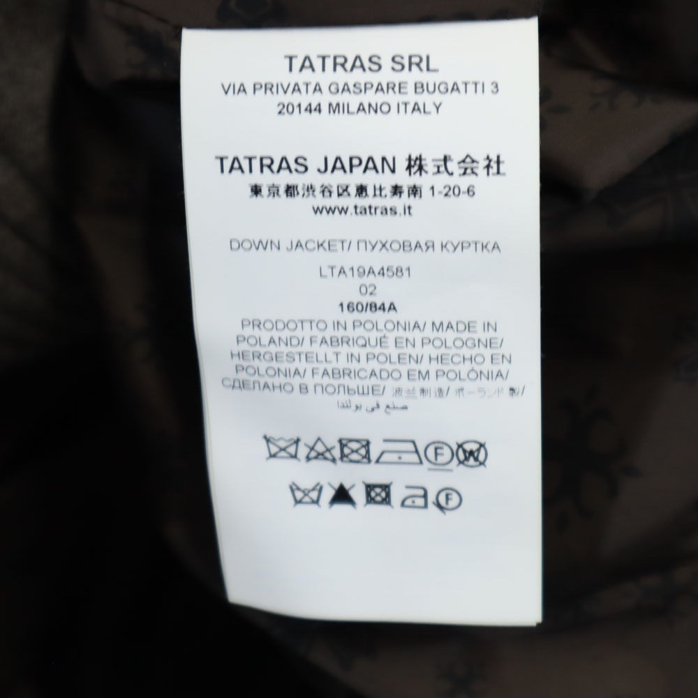 ウールブレンド LTA19A4581 ダウンコート 160/84A グレー レディース_8