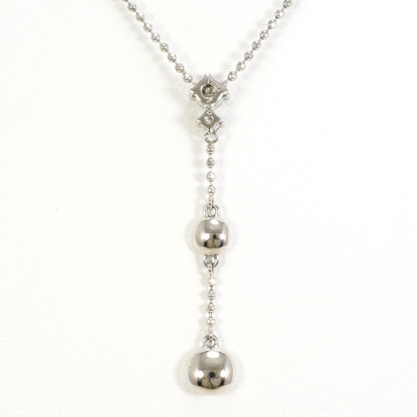 PT900 プラチナ PT850 ネックレス ダイヤ 0.10 約47cm ジュエリー 中古_2