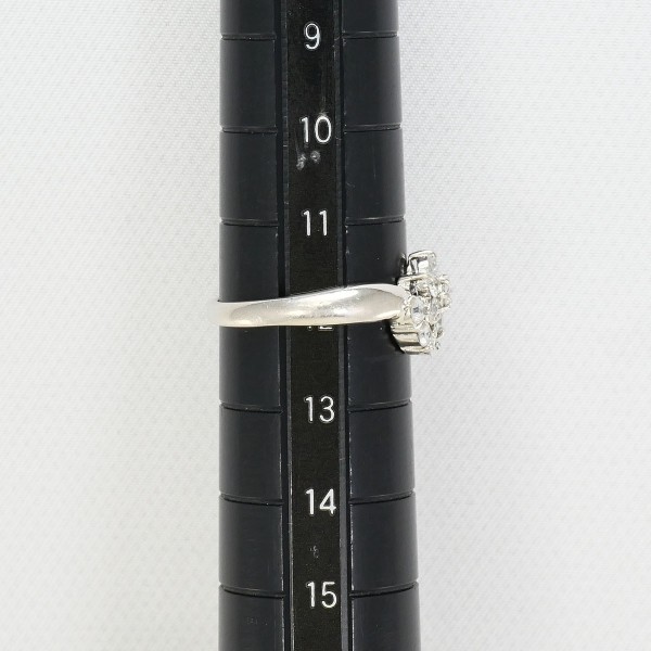 PT900 プラチナ リング 指輪 12号 ダイヤ 0.50 総重量約4.0g ジュエリー 中古 PT900 プラチナ リング 指輪 12号 ダイヤ 0.50 総重量約4.0g ジュエリー 中古