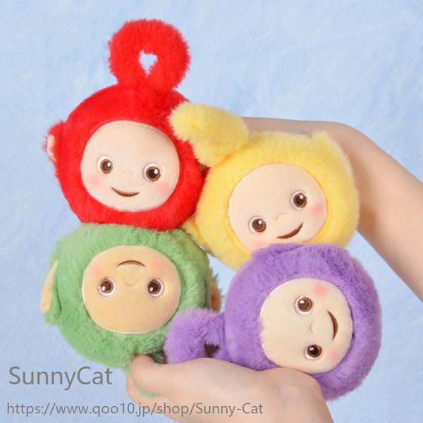 Qoo10] テレタビーズ キーホルダー ふわふわ テ