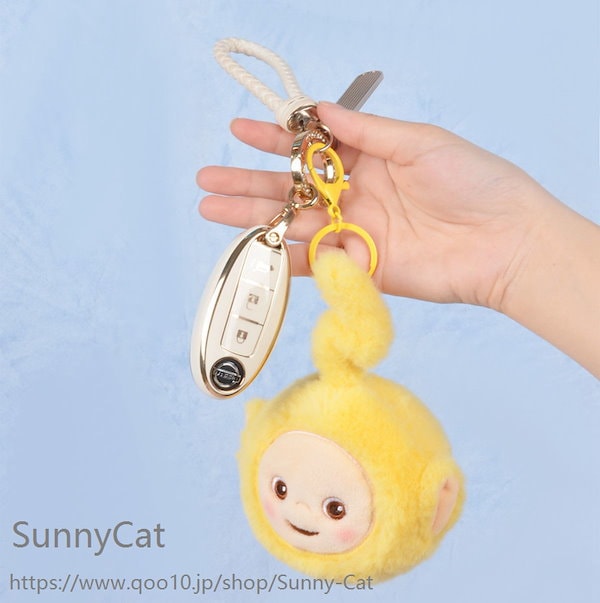 Qoo10] テレタビーズ キーホルダー ふわふわ テ