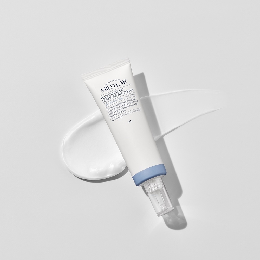 【1+1】【韓国コスメ】【正規品扱い店】 ブルーセンテラ デキスパンテノール EGF 再構築リペアクリーム 50ml×2個 - 肌の輝きを取り戻そう！