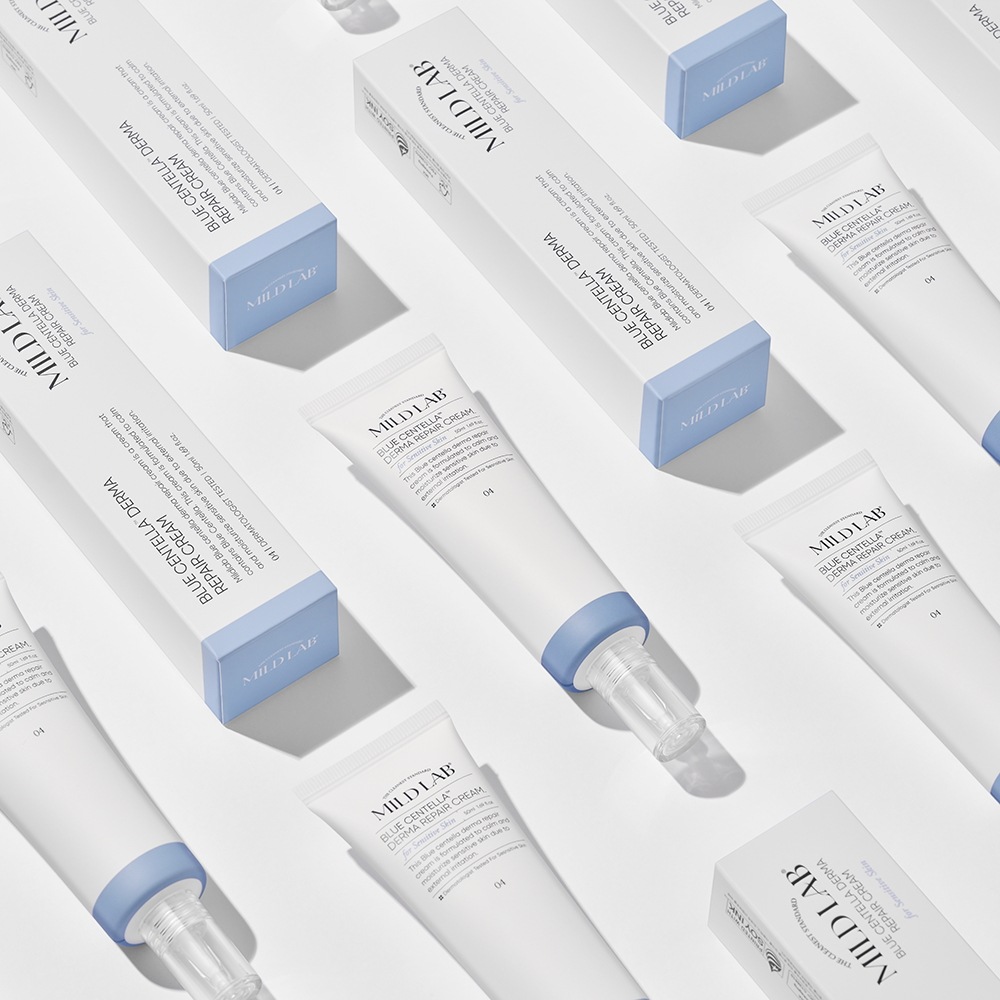 【1+1】【韓国コスメ】【正規品扱い店】 ブルーセンテラ デキスパンテノール EGF 再構築リペアクリーム 50ml×2個 - 肌の輝きを取り戻そう！