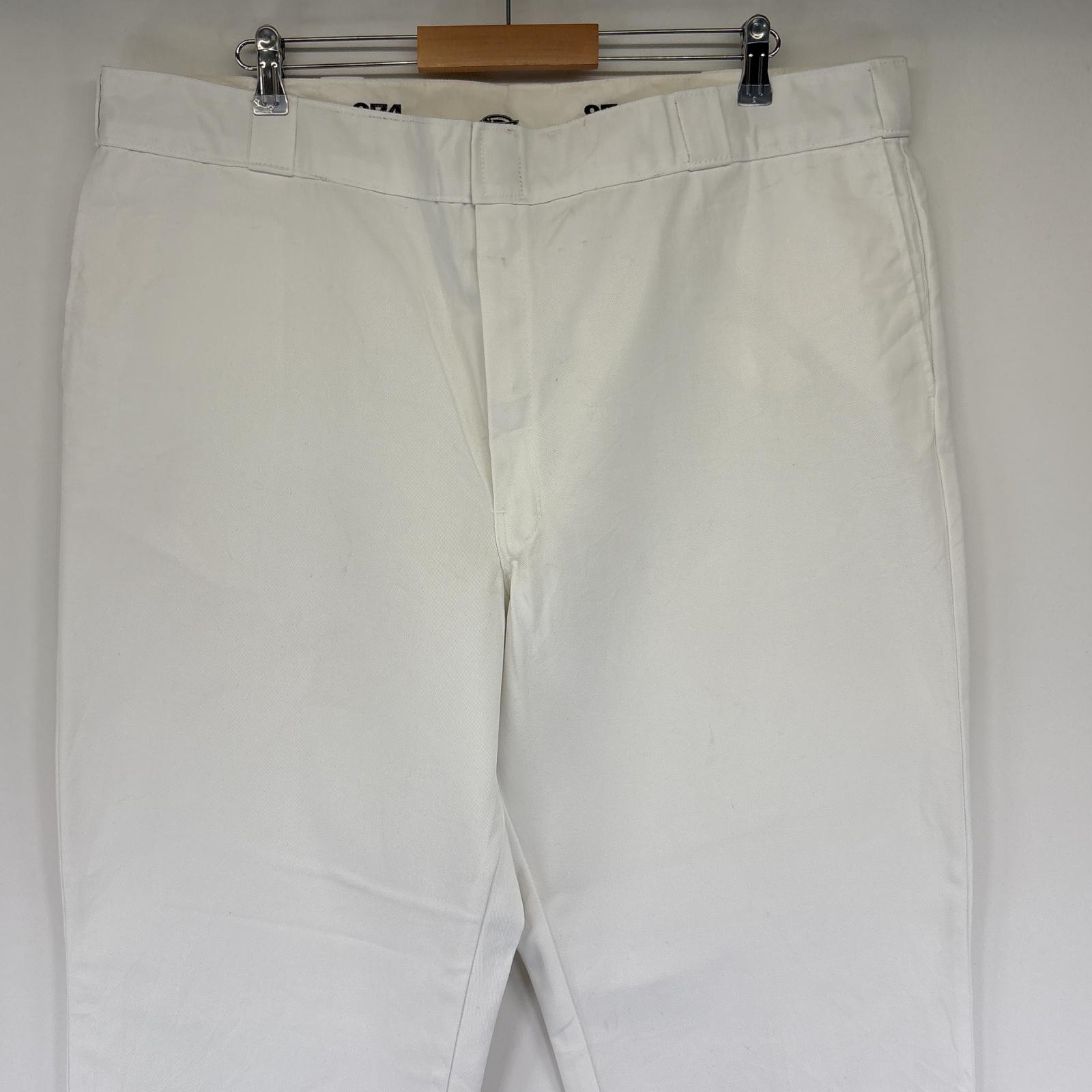 古着 ワークパンツ 874 カラーパンツ 大きいサイズ テーパード ワンポイントロゴ w44 L32 ホワイト メンズ 古着 ワークパンツ 874 カラーパンツ 大きいサイズ テーパード ワンポイントロゴ w44 L32 ホワイト メンズ