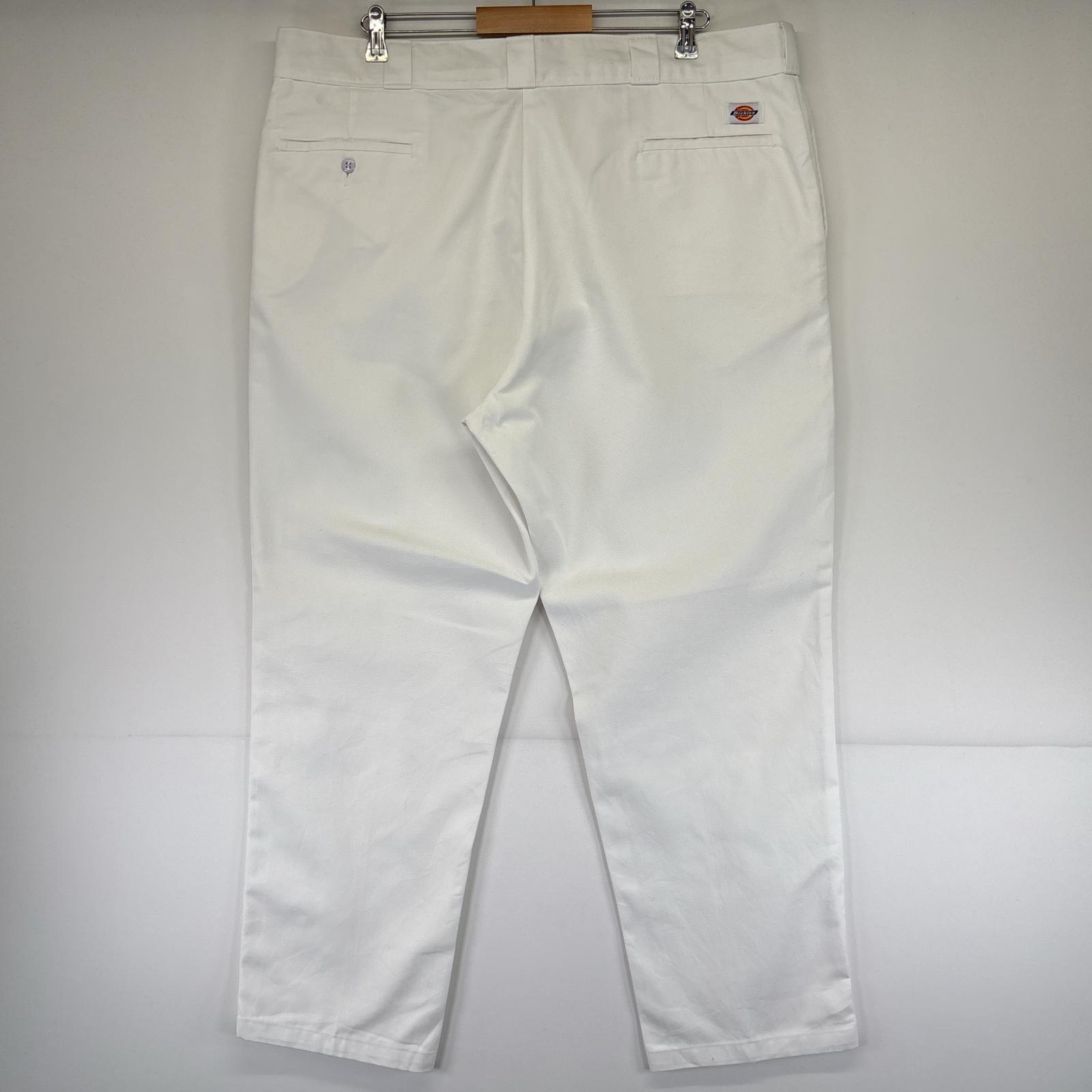 古着 ワークパンツ 874 カラーパンツ 大きいサイズ テーパード ワンポイントロゴ w44 L32 ホワイト メンズ 古着 ワークパンツ 874 カラーパンツ 大きいサイズ テーパード ワンポイントロゴ w44 L32 ホワイト メンズ