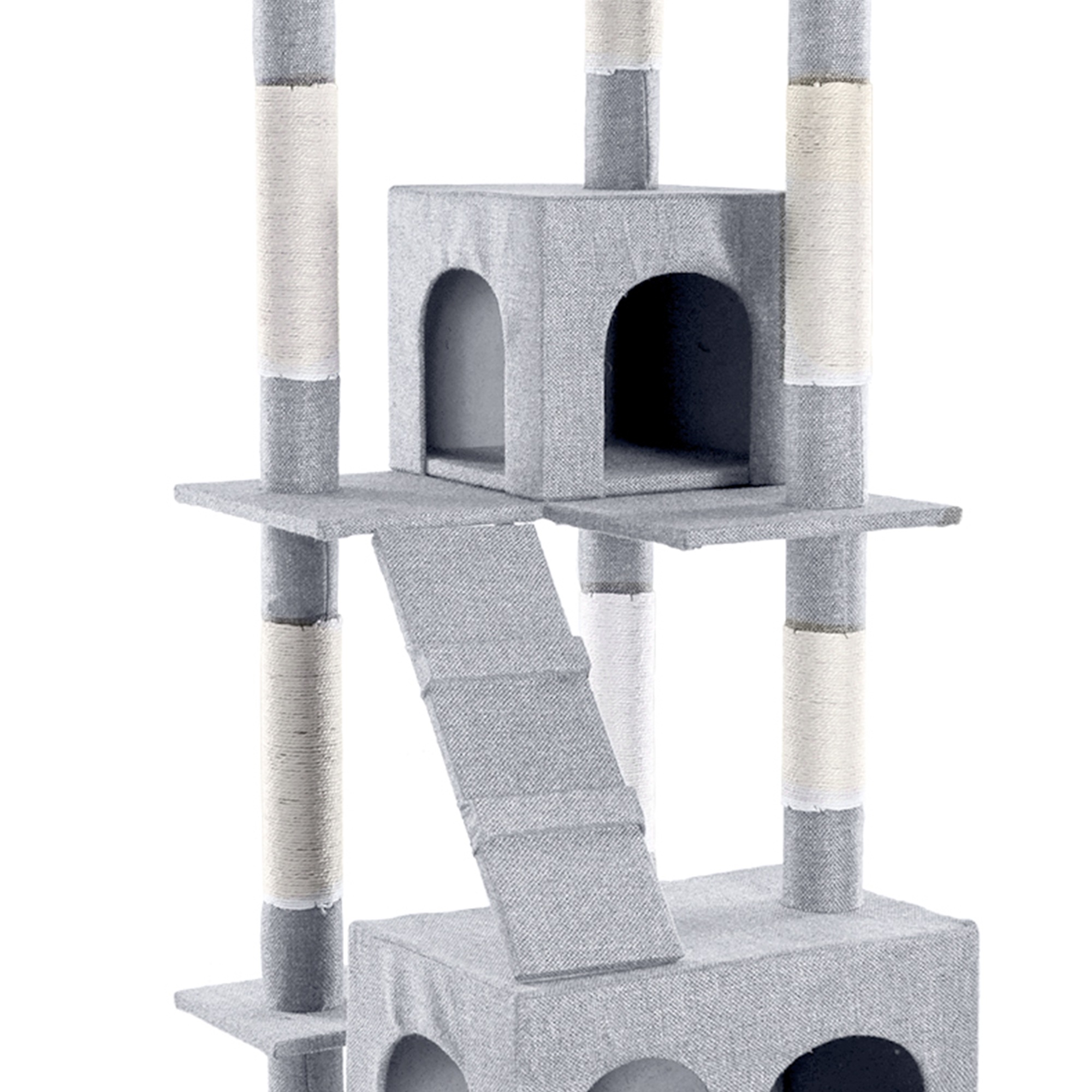 【国内即発送】274キャットタワー 据え置き 多頭 大型猫 おしゃれ 全高175cm 猫用品 猫タワー 高級 爪とぎ ネコハウス付き 隠れ家 多頭飼い282 【国内即発送】274キャットタワー 据え置き 多頭 大型猫 おしゃれ 全高175cm 猫用品 猫タワー 高級 爪とぎ ネコハウス付き 隠れ家 多頭飼い282