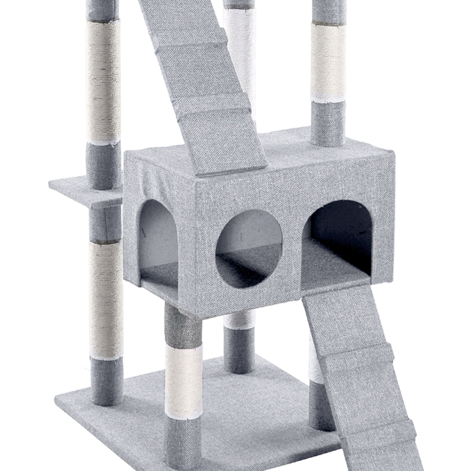 【国内即発送】274キャットタワー 据え置き 多頭 大型猫 おしゃれ 全高175cm 猫用品 猫タワー 高級 爪とぎ ネコハウス付き 隠れ家 多頭飼い282 【国内即発送】274キャットタワー 据え置き 多頭 大型猫 おしゃれ 全高175cm 猫用品 猫タワー 高級 爪とぎ ネコハウス付き 隠れ家 多頭飼い282