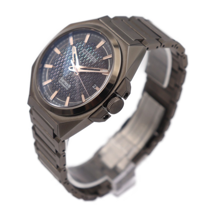 新品未使用展示品 CITIZEN シチズン 腕時計 NA1015-81Z メカニカル 830 Series 8 ステンレススチール グレー系 自動巻 本物保証 中古