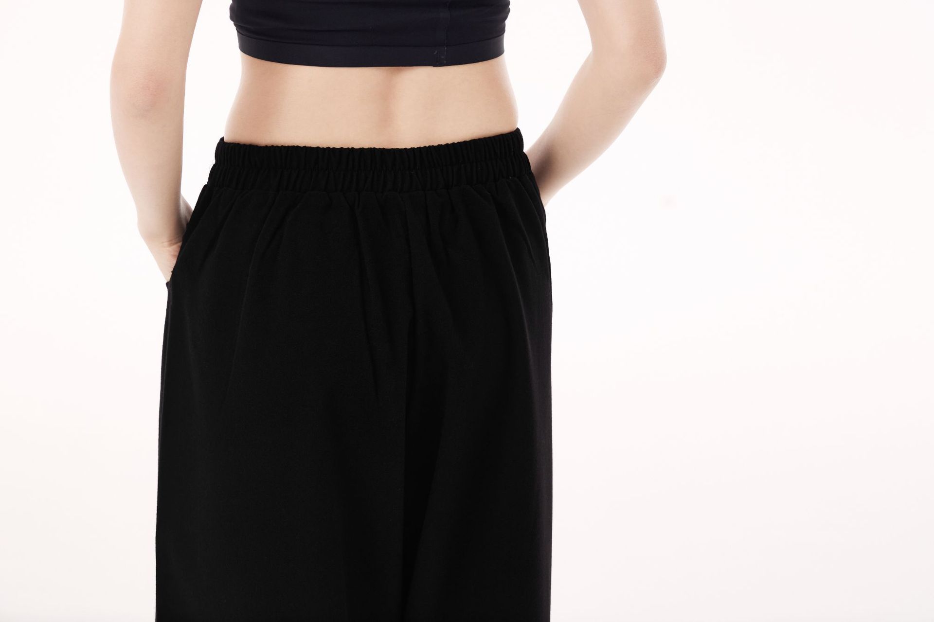 【J.Fashion】 ワイドパンツ ハイウエスト ジップ 秋夏 おしゃれ レディース スラックス 関連商品購入可能 メガ割