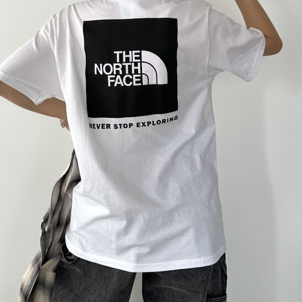 THE NORTH FACE ザ ノースフェイス バックプリントTシャツ Qoo10] ザノースフェイス THE NORTH FACEノースフェイ