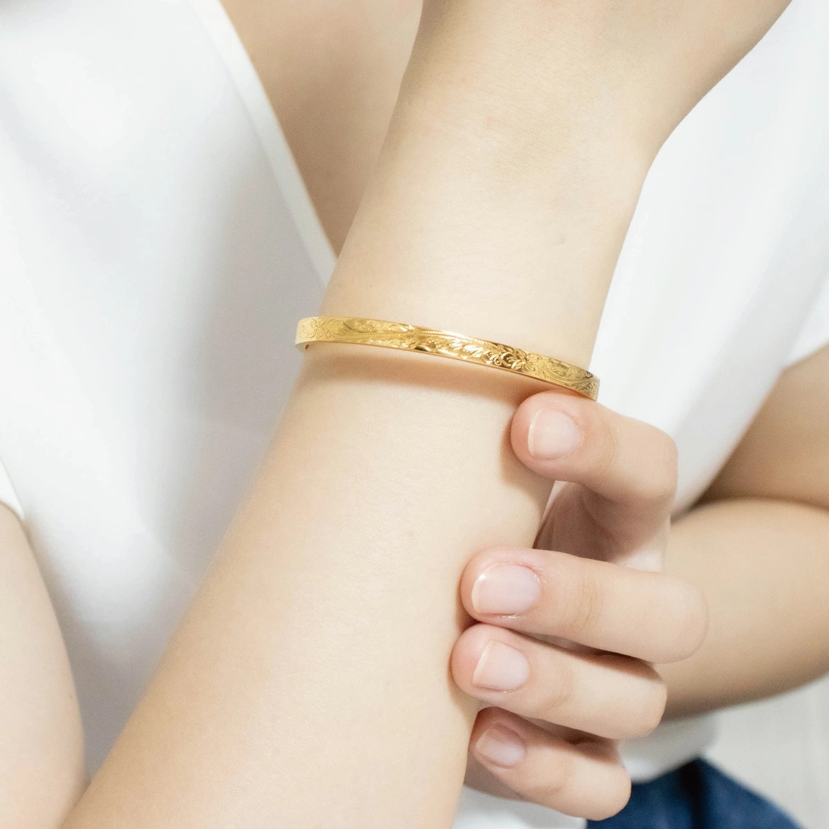 ペアバングル レディース メンズ シルバー925 K23RGP ハワイアンジュエリー プルメリア 波 ペアバングル レディース メンズ シルバー925 K23RGP ハワイアンジュエリー プルメリア 波