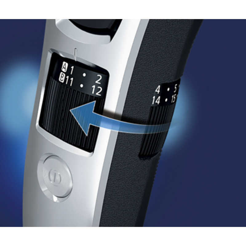 パナソニック　Panasonic　ヒゲトリマー国内海外兼用[AC100-240V]　ER-GB74-S