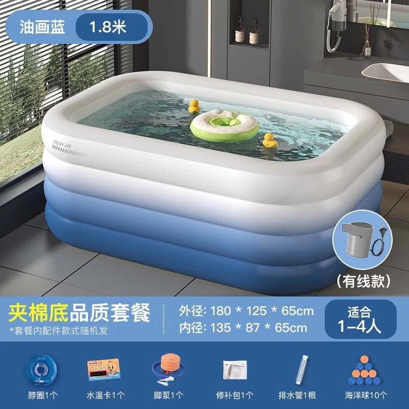 ベビースイミングプール折りたたみ式ベビーインフレータブルスイミングプール子供用小さな肥厚スイミングプール家庭用バスバケツ ベビースイミングプール折りたたみ式ベビーインフレータブルスイミングプール子供用小さな肥厚スイミングプール家庭用バスバケツ