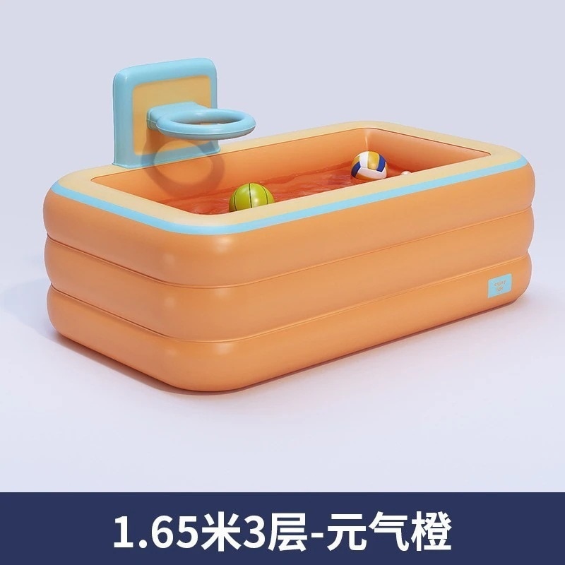 ベビースイミングプール折りたたみ式ベビーインフレータブルスイミングプール子供用小さな肥厚スイミングプール家庭用バスバケツ ベビースイミングプール折りたたみ式ベビーインフレータブルスイミングプール子供用小さな肥厚スイミングプール家庭用バスバケツ