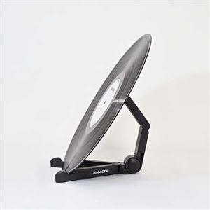 （まとめ）NAGAOKA LP/EPレコードスタンド STL01[x3セット]