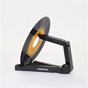 （まとめ）NAGAOKA LP/EPレコードスタンド STL01[x3セット]