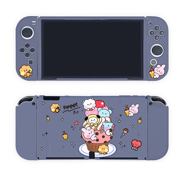 Qoo10] BT21 BTS SWITCH 任天堂 保護カバー