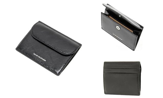 LOGO POCKET CRACK LEATHER CARD CASE ジル ジルスチュアート 財布 入れ 名刺入れ 小銭入れ コイン スリム ミニ コンパクト レディース 韓国 JILL B
