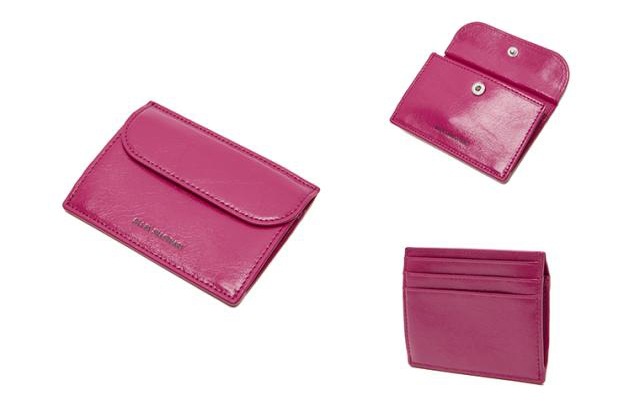 LOGO POCKET CRACK LEATHER CARD CASE ジル ジルスチュアート 財布 入れ 名刺入れ 小銭入れ コイン スリム ミニ コンパクト レディース 韓国 JILL B