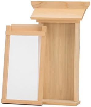 神棚の里 壁に×願を 掛ける神棚 大サイズ 厄除け札 木札用に 神棚の里 壁に×願を 掛ける神棚 大サイズ 厄除け札 木札用に