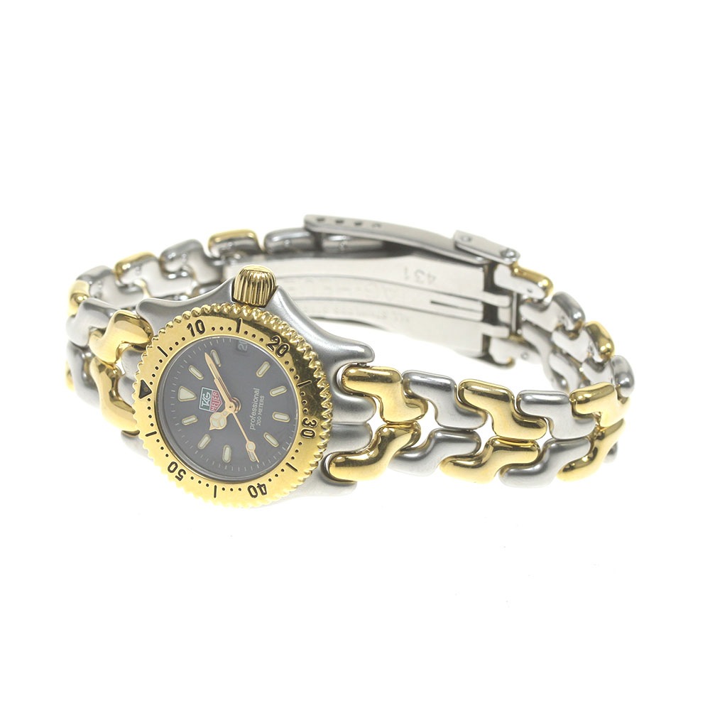 タグホイヤー TAG HEUER S95.208M セル デイト クォーツ レディース