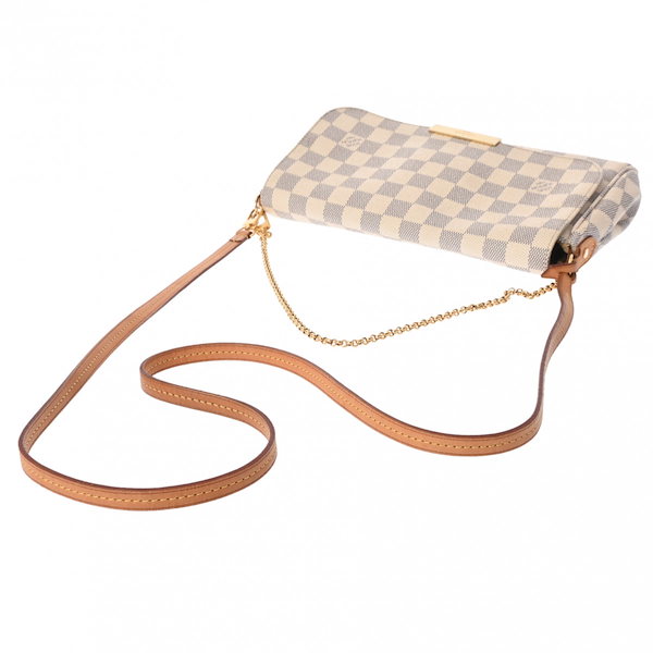 Qoo10] Louis Vuitton ダミエアズール フェイボリットMM 2W