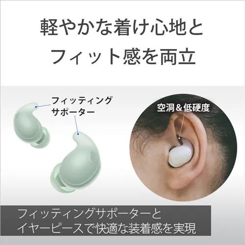 ソニー WF-LS910N BZ ワイヤレスノイズキャンセリングイヤホン LinkBuds Fit ブラック