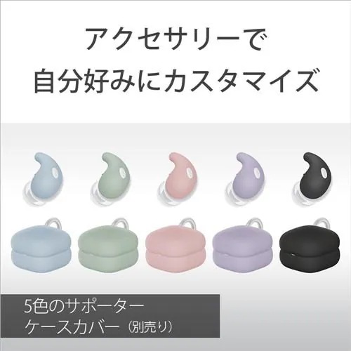ソニー WF-LS910N BZ ワイヤレスノイズキャンセリングイヤホン LinkBuds Fit ブラック
