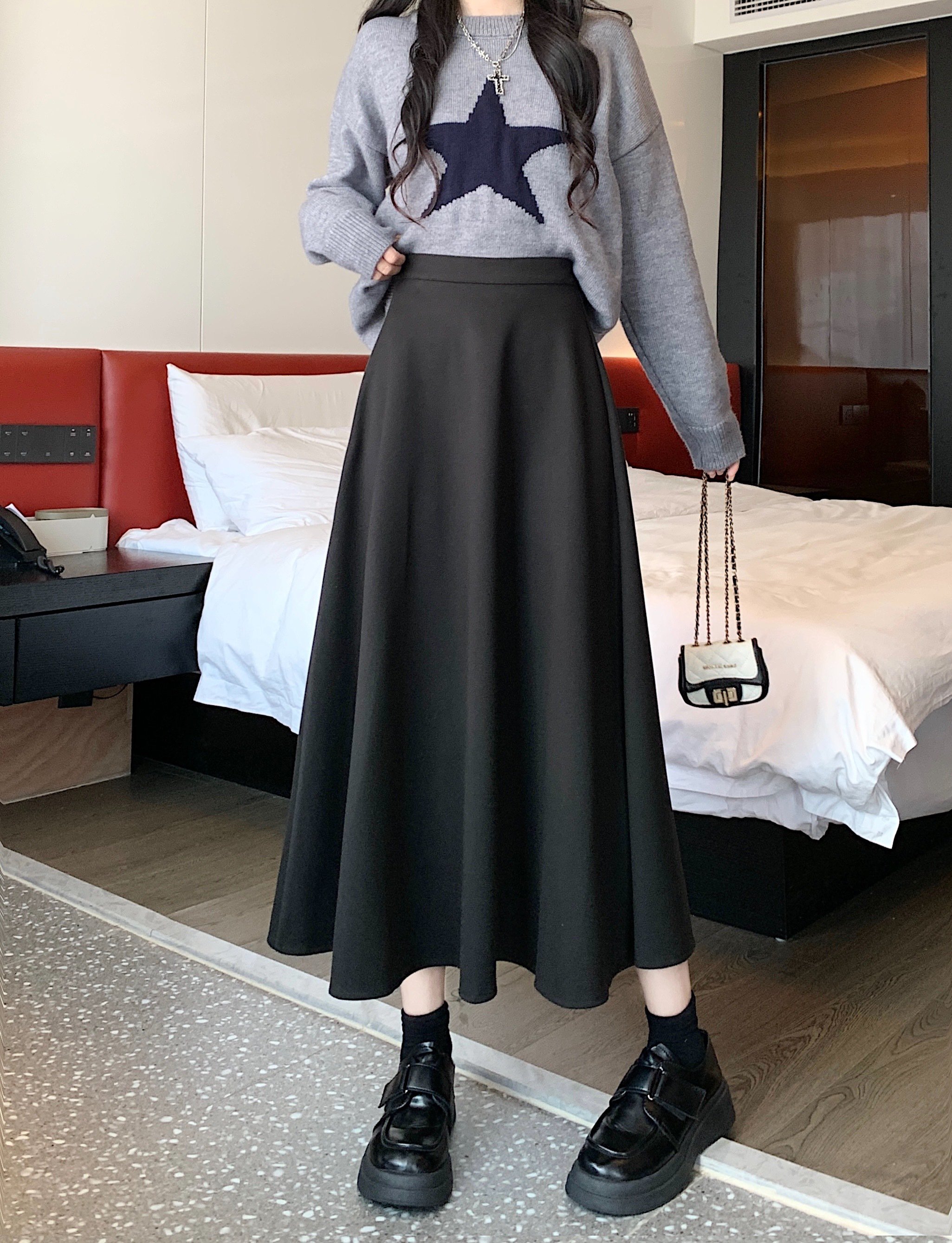 【送料無料】ピンク ブラウン 黒 白 着回し 楽ちん ショッピング 休日 お出かけ デート 通勤 オフィス 無地 シンプル きれいめ い