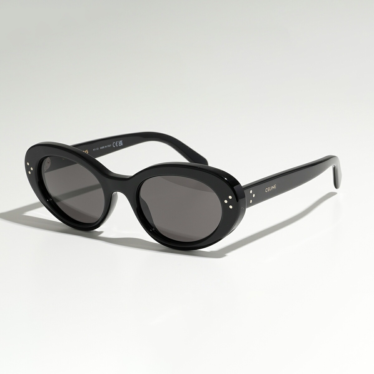 CELINE セリーヌ サングラス 4S193CPLB CL40193I レディース キャットアイ型 オーバル型 メガネ 眼鏡 ロゴ アイウェア 38NO
