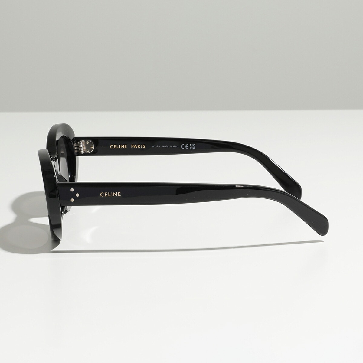CELINE セリーヌ サングラス 4S193CPLB CL40193I レディース キャットアイ型 オーバル型 メガネ 眼鏡 ロゴ アイウェア 38NO