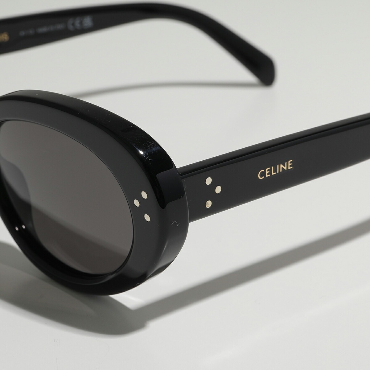 CELINE セリーヌ サングラス 4S193CPLB CL40193I レディース キャットアイ型 オーバル型 メガネ 眼鏡 ロゴ アイウェア 38NO
