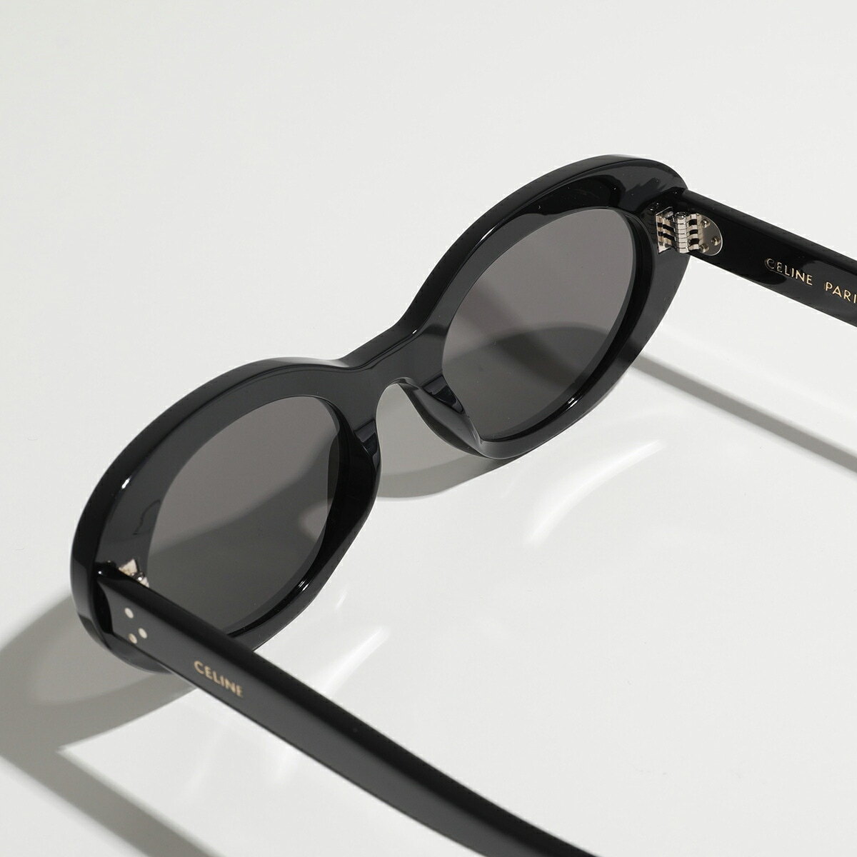 CELINE セリーヌ サングラス 4S193CPLB CL40193I レディース キャットアイ型 オーバル型 メガネ 眼鏡 ロゴ アイウェア 38NO
