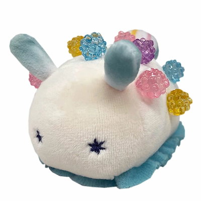 ゆめみうし 4点セット かわいい お手玉風マスコット ウミウシ 三英貿易 ゆめみうし 4点セット かわいい お手玉風マスコット ウミウシ 三