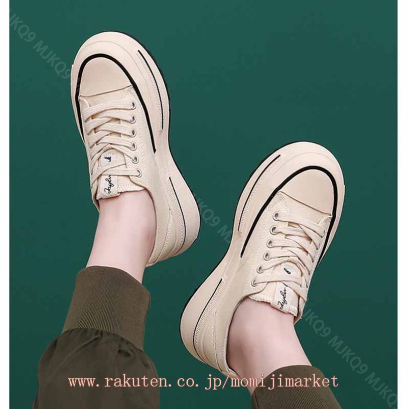 クーポン レディース 靴 スニーカー 疲れない シークレットシューズ 立ち仕事 ヒールスニーカー 厚底スニーカー 無地 歩きやすい 厚底 レディース 靴 楽チン 滑り止め カジュアルシューズ ハイヒー